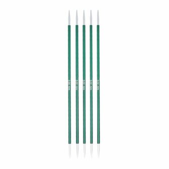 KnitPro Zing Sokkennaalden 15cm 3.00mm set van 5 groen