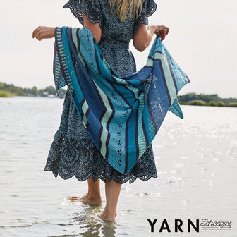 Dawn Dip Wrap van Scheepjes Whirlette en Wooly Whirlette - door Jellina Verhoeff