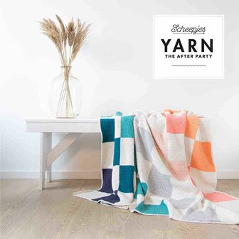 Tunisian Tiles Blanket Daybreak van Scheepjes Softfun garenpakket met gratis patroon