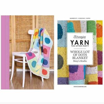 Whole Lot of Dots Blanket van Scheepjes Terazzo garen pakket + gratis patroon