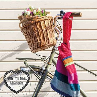 Knitted Loop Bag van Scheepjes Softfun garen pakket + gratis patroon