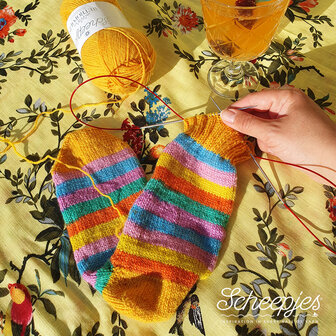 Scheepjes Summer Sock-A-Long Mal Carmen&#039;s kleurstelling 4