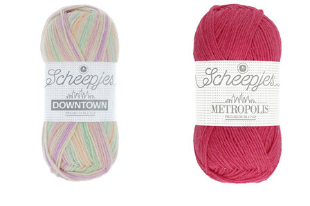 Scheepjes Summer Sock-A-Long Mal Carmen&#039;s kleurstelling 2