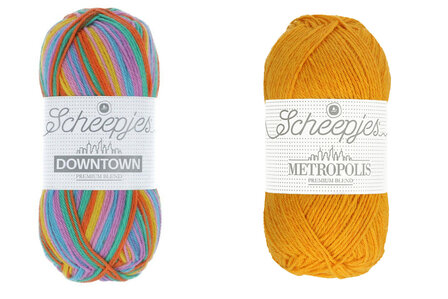 Scheepjes Summer Sock-A-Long Mal Carmen&#039;s kleurstelling 4