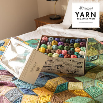 Scheepjes Tiles Blanket van Scheepjes Scrumptious compleet garen pakket + gratis Patroon YARN - The After Party 204