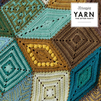 Scheepjes Tiles Blanket van Scheepjes Scrumptious compleet garen pakket + gratis Patroon YARN - The After Party 204