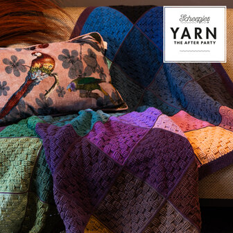 Squares Blanket van Scheepjes Scrumptious compleet garen pakket + gratis Patroon YARN - The After Party 203