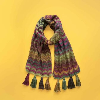 Scheepjes Harvest Scarf van Wanderlust - breipakket inclusief patroon