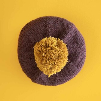 Scheepjes Basic Bobble Beanie breikit + patroon en pompom-maker