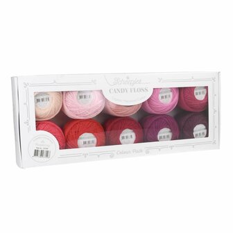 Scheepjes Candy Floss colour pack 10x20gr Raspberry