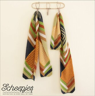 Scheepjes Goldcrest Scarf CKal 2024 pakket geschikt om te breien en te haken