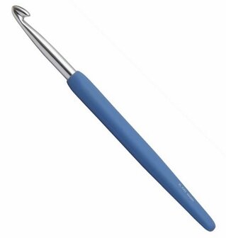 KnitPro haaknaald soft feel helder blauw 6.00 mm