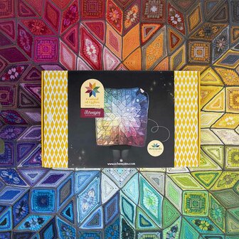 Scheepjes CAL Festival of Lights blanket - Metropolis kit incl gratis rolcentimeter