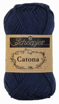 Catona ultramarine \ marine blauw  124