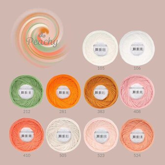 Scheepjes Candy Floss colour pack 10x20gr Peachy