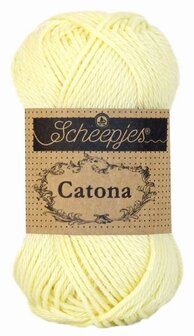 Scheepjes Catona 50gr. candle light \ lichtgeel 101