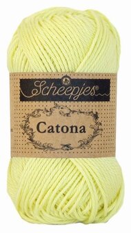 Scheepjes Catona 50gr. lemon chiffon 100