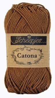 Scheepjes Catona 50gr. root beer \ bruin 157