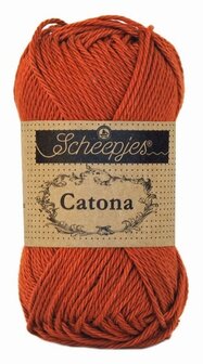 Scheepjes Catona 50gr. rust \ roestbruin 388
