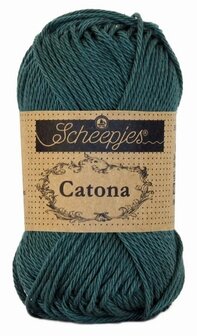 Scheepjes Catona 50gr. spruce \ donker groen 244