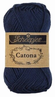 Scheepjes Catona 50gr. ultra marine \ marine blauw 124