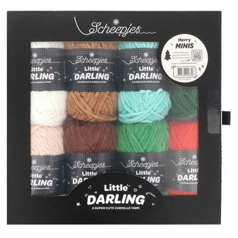 Scheepjes Little Darling - Merry Minis - colour pack 8x25g