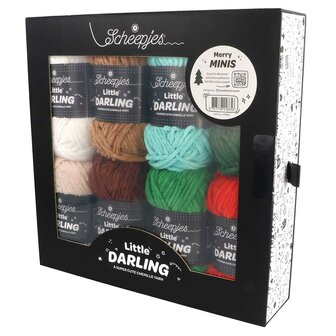 Scheepjes Little Darling - Merry Minis - colour pack 8x25g