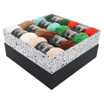 Scheepjes Little Darling - Merry Minis - colour pack 8x25g