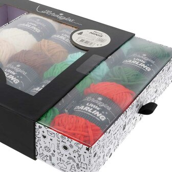 Scheepjes Little Darling - Merry Minis - colour pack 8x25g