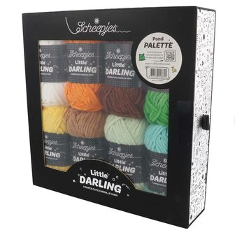 Scheepjes Little Darling - Pond Palet - colour pack 8x25g