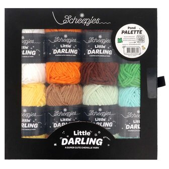 Scheepjes Little Darling - Pond Palet - colour pack 8x25g