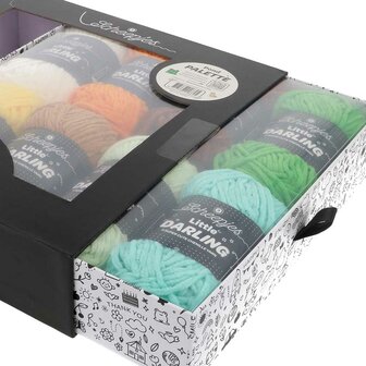 Scheepjes Little Darling - Pond Palet - colour pack 8x25g