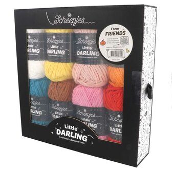 Scheepjes Little Darling - Farm Friends - colour pack 8x25g