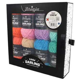 Scheepjes Little Darling - Aqua Crew - colour pack 8x25g