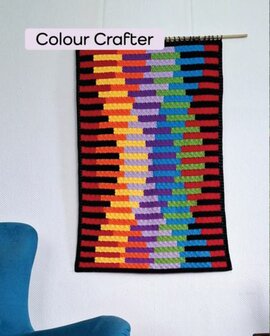 Crochet In My DNA MAL compleet garen pakket van Scheepjes Colour Crafter Rainbow