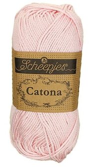 Scheepjes Catona 50gr. powder pink \ poeder roze 238