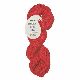 Symfonie Bella Solid 4026 Bandana Red