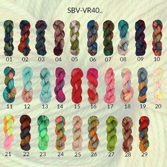 Symfonie Bella variegated 4013 Mint Sky