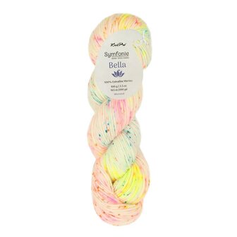 Symfonie Bella variegated 4020 Neon Confetti