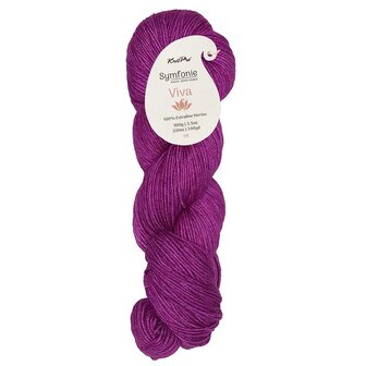 Symfonie Viva solid 1026 Purple Fuchsia