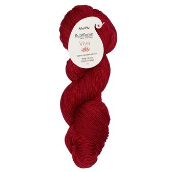 Symfonie Viva solid 1050 Red Rose