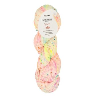 Symfonie Viva variegated 1025 Neon Confetti