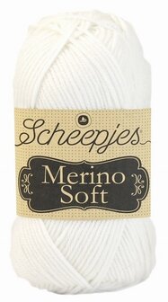 Merino soft Malevich wit Scheepjes 600