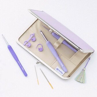 Tulip Etimo Murasaki haaknaalden set softgrip paars