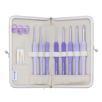 Tulip Etimo Murasaki haaknaalden set softgrip paars