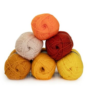 Scheepjes Colour Crafter colour pack 6x50g Clogs