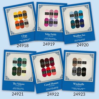 Scheepjes Colour Crafter colour pack 6x50g Tulip Fields