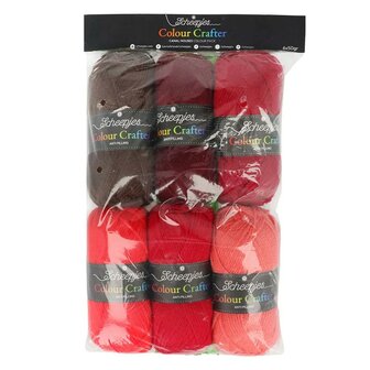 Scheepjes Colour Crafter colour pack 6x50g Canal Houses