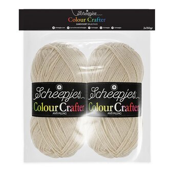 Scheepjes Colour Crafter Solid Pack 2x150g Zandvoort