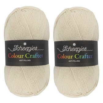 Scheepjes Colour Crafter Solid Pack 2x150g Zandvoort